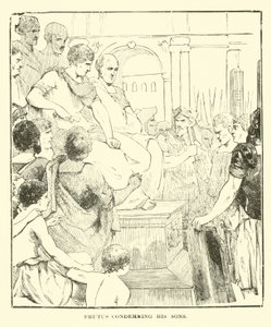 Brutus oğullarını mahkum ediyor by English School