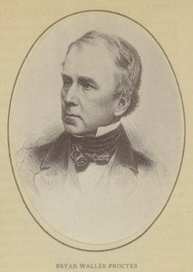 Bryan Waller Procter (taş) by English School