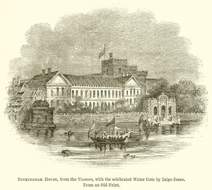 Inigo Jones tarafından ünlü Su Kapısı ile Thames