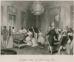 Buckingham Sarayı, Sarı Çizim Odası by English School