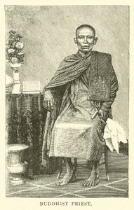 Budist rahip by English School