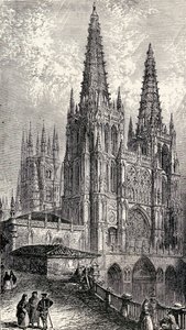 Burgos Katedrali, Burgos, İspanya, 
