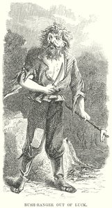 Bush-Ranger Şanssız (gravür) by English School