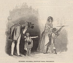 Bushman çocukları, Mısır Salonu by English School