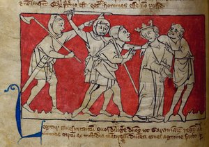 CCA-LitMs/D/10 fol. 5v Yakalama, Bestiary