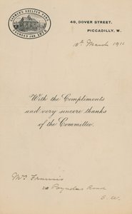 Cabmens Shelter Fun, Ocak 1875