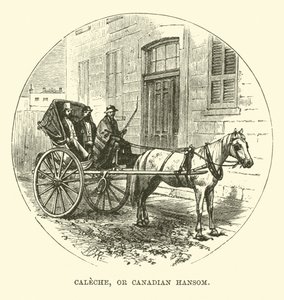 Caleche veya Kanadalı Hansom by English School