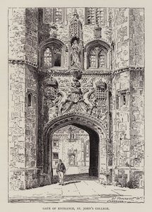 Cambridge: Giriş Kapısı, St John