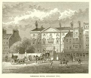 Cambridge Evi, Piccadilly (1854)