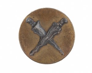 Cap rozeti düğmesi, Malay Eyalet Rehberleri, 1896-1919 by English School