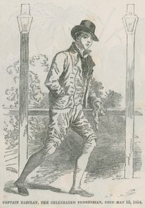 Kaptan Barclay, ünlü yaya by English School