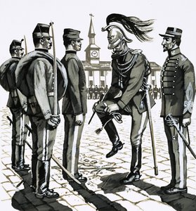 Kaptan Dreyfus bir hain olarak damgalanır ve Şeytan Adası