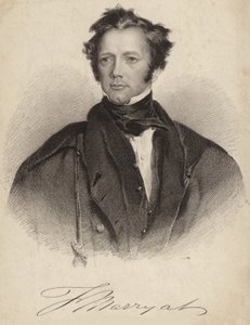 Kaptan Frederick Marryat by English School