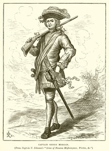Kaptan Henry Morgan by English School