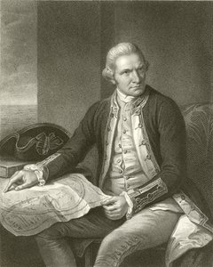 Kaptan James Cook by English School