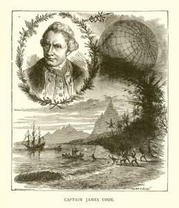 Kaptan James Cook by English School