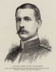 Kaptan John Scott Dalrymple (gravür) by English School