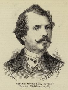 Kaptan Mayne Reid, Romancı by English School