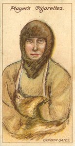 Kaptan Oates (kromolitho) by English School