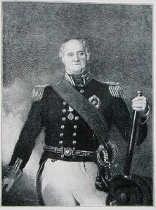 Kaptan Thomas Masterman Hardy (1769-1839) (gravür) by English School
