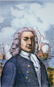 Kaptan William Kidd (renkli taş) by English School