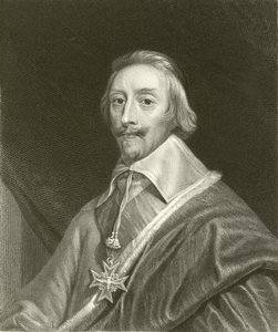 Kardinal Richelieu by English School