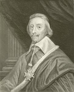 Kardinal Richelieu by English School