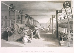 Taraklama, Çizimler ve Fitil Tekstilleri (gravür) by English School