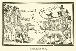 Karikatür, 1643 by English School
