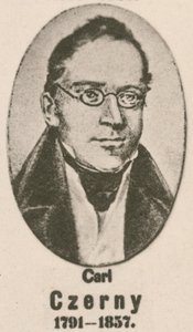 Carl Czerny (gravür) by English School