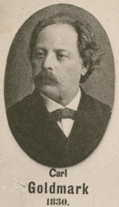 Carl Goldmark (gravür) by English School