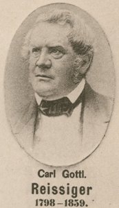 Carl Gottlieb Reissiger (gravür) by English School