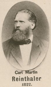 Carl Martin Reinthaler (gravür) by English School