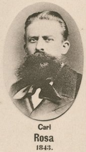 Carl Rosa (gravür) by English School