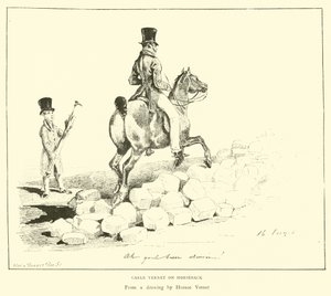 Carle Vernet At Sırtında by English School