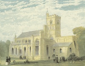 Carlisle Katedrali, Kuzey Batı Görünümü by English School