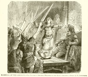 Almanların Carousel.--Balthes İçiyor Kings Çocuklarına Hoş Geldiniz by English School