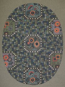 Halı tasarımı (kağıt üzerine wc) by English School