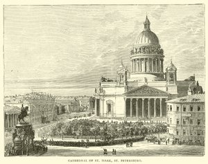 St Isaak Katedrali, St Petersburg by English School