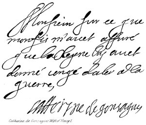 Catherine de Gonzagues, I. Henry