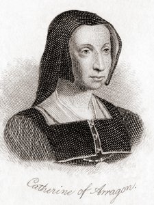 Aragonlu Catherine by English School