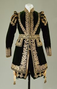 Tören kostümü, 1821 (tekstil) by English School