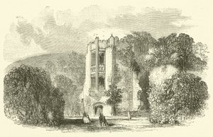 Cerne Manastırı (gravür) by English School