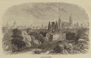Chalons-sur-Marne (gravür) by English School