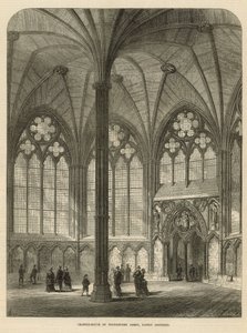 Westminster Abbey Bölüm Evi by English School