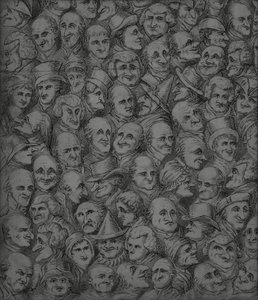 Karakterler ve Karikatürler, 19. yüzyılın başları by English School