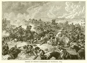 Fransız süvarilerinin Waterloo