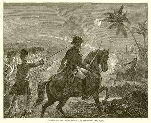 Seringapatam de Highlanders Şarj, 1792 by English School