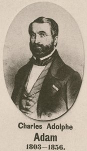 Charles Adolphe Adam (gravür) by English School