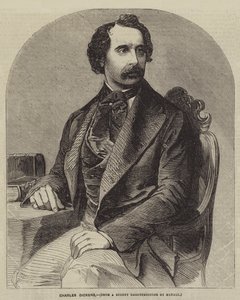 Charles Dickens (gravür) by English School